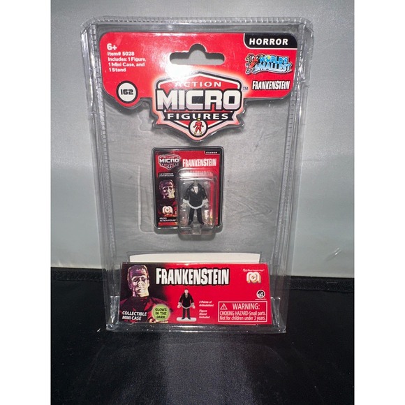 Super Impulse Other - World's Smallest Micro Action Figures Frankenstein Horror Mini Figure 5028 NEW